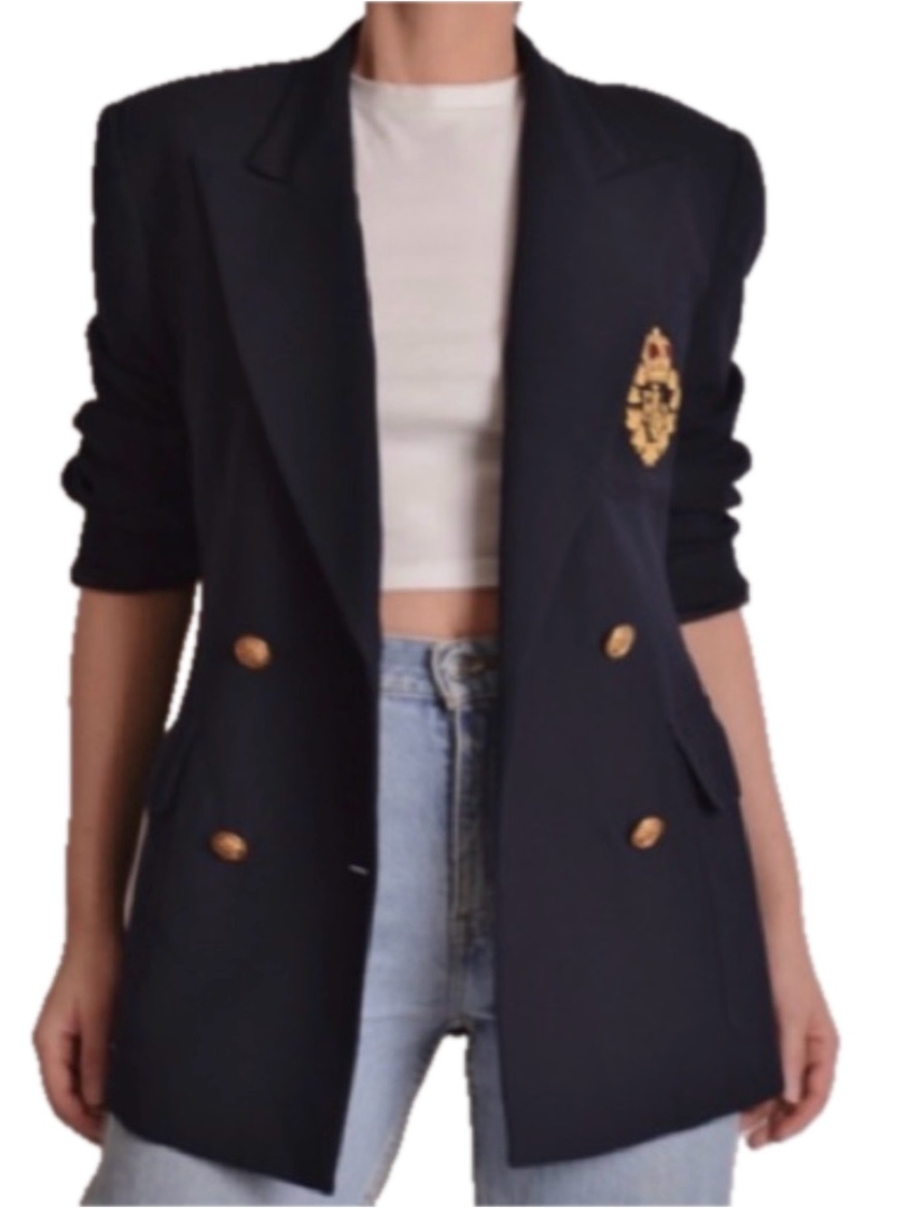 Ralph Lauren vintage oversized blazer / jacket Rare bloggers favorite - Picture 4 of 4